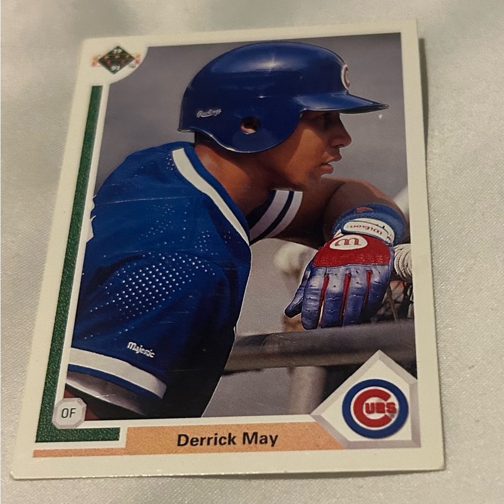 Blue Baseball Trading Card